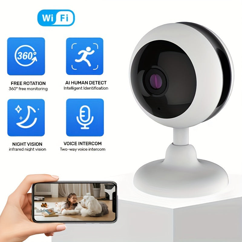 Baby Monitor Camera 1080P with Motion and Sound Detection for Baby Safety