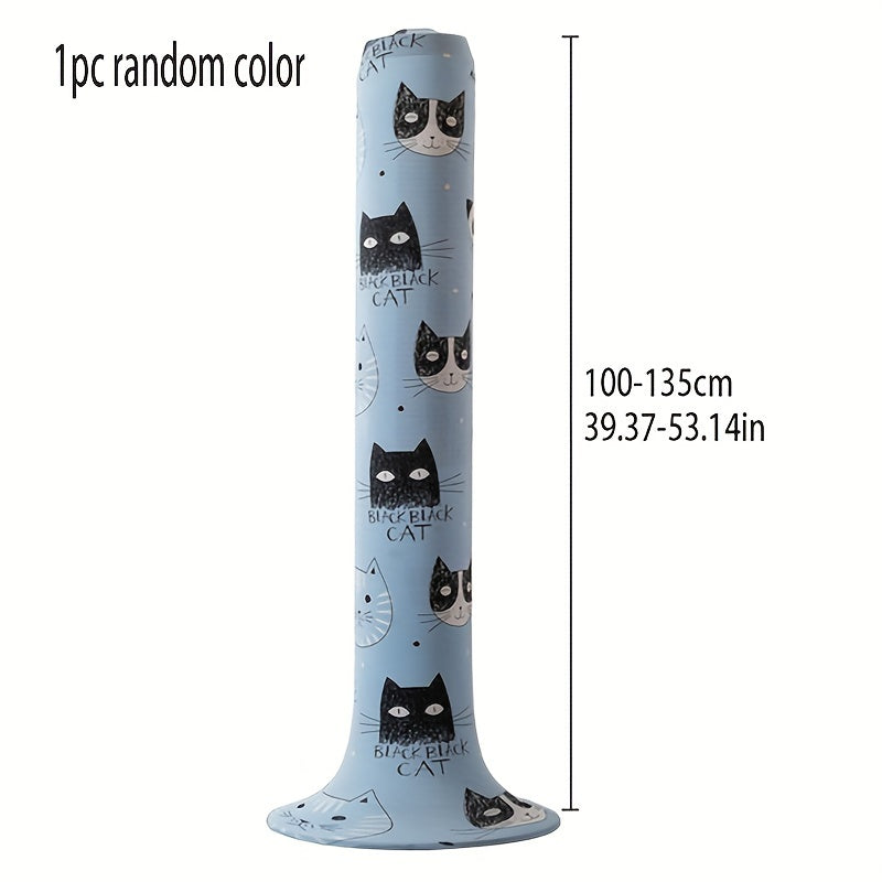 Stretchable Polyester Dust Cover for Standing Fans Universal Fit Random Color