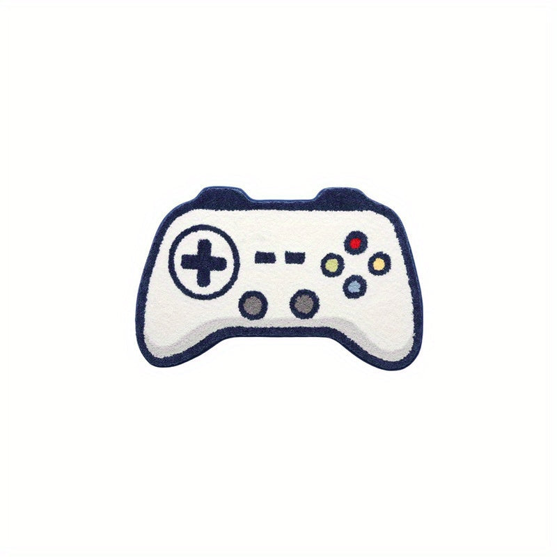 Faux Fleece Game Controller Rug 60x90cm Soft 3D Gaming Decor Floor Mat