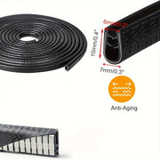 Universal Car Door Edge Protector Rubber U-Shaped Anti-Scratch Seal Strip