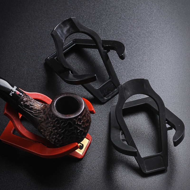 Men's Compact Foldable Tobacco Pipe Stand Lightweight Portable Holder