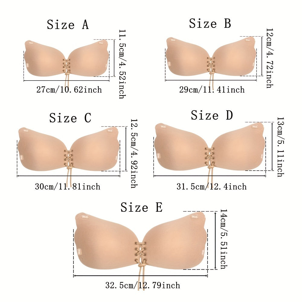 Women’s Silicone Lift and Push-Up Bra Stickers Seamless Invisible Underwear Accessories