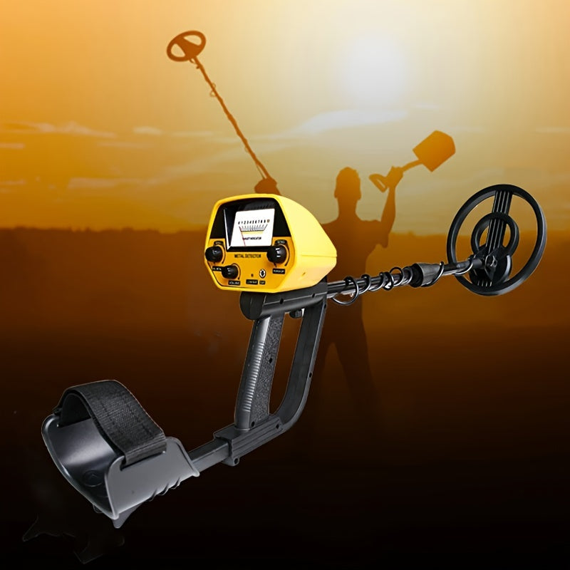 Professional Metal Detector for Adults with Adjustable Length and 200mm Search Coil