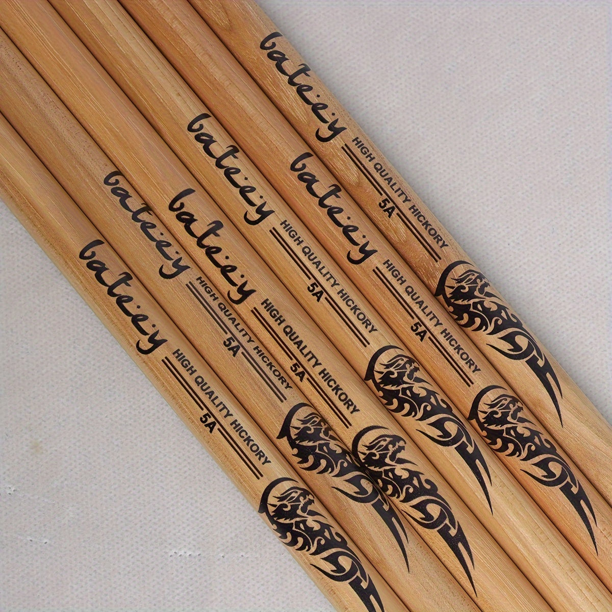 North American Walnut Drumsticks 5A 5B 7A for Performance and Practice