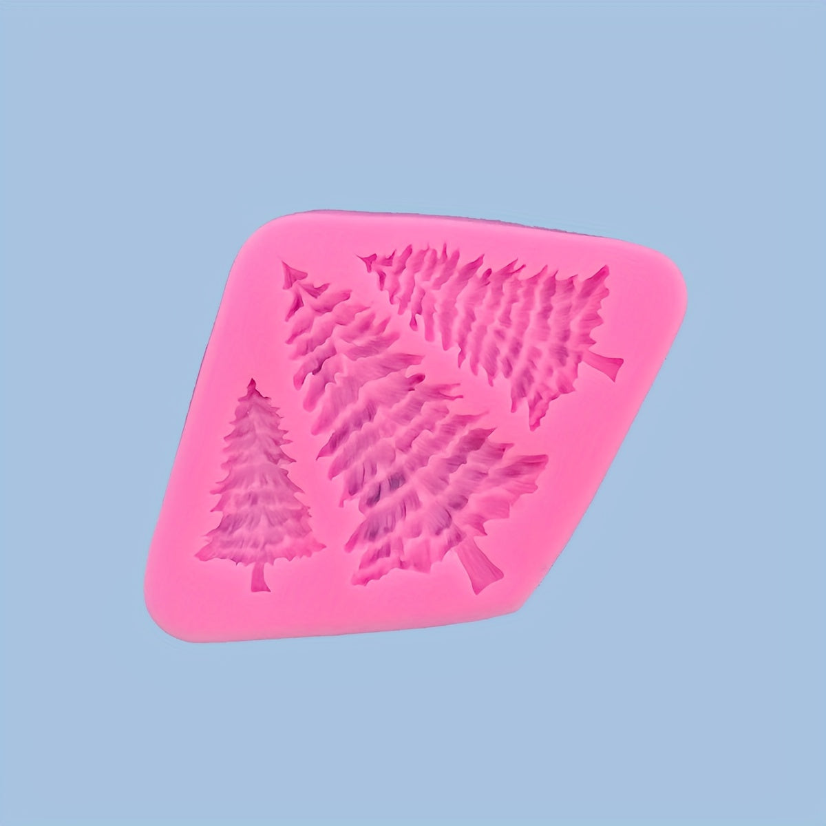 Silicone Christmas Tree Mold for Fondant, Chocolate, Gummy, Soap, Candles