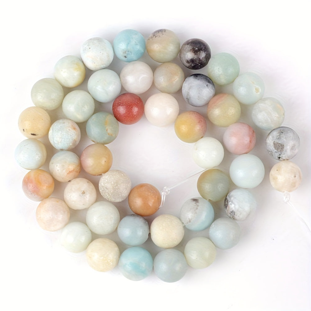 Natural Amazonite Beads Pack of 30 37 45 59 90 Pieces 4mm 6mm 8mm 10mm 12mm Jewelry Making