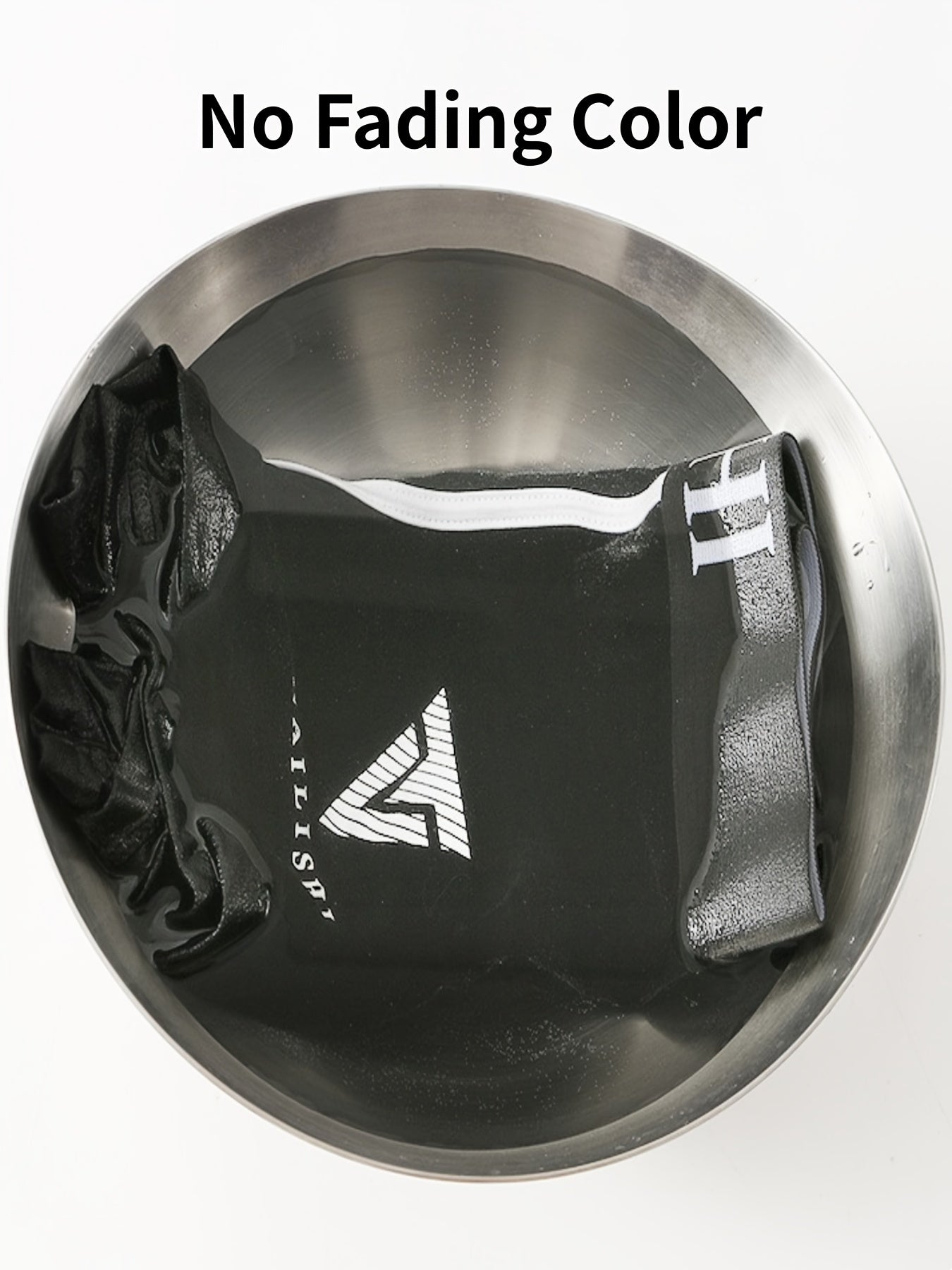 Men's Cotton Boxer Briefs 3-Pack Alphabet Print Breathable Stretch Knit Underwear