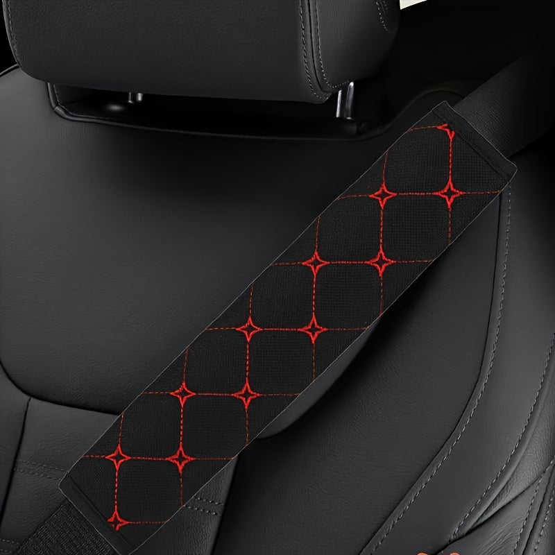 Универсальный мягкий бархатный чехол на ремень безопасности, премиальный модный удлинённый подлокотник для плеча