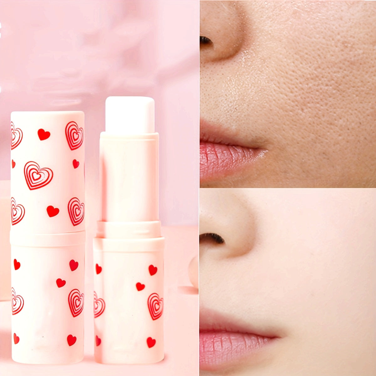 Women Pore Blurring Primer Stick Makeup Concealer Skin Color Correction