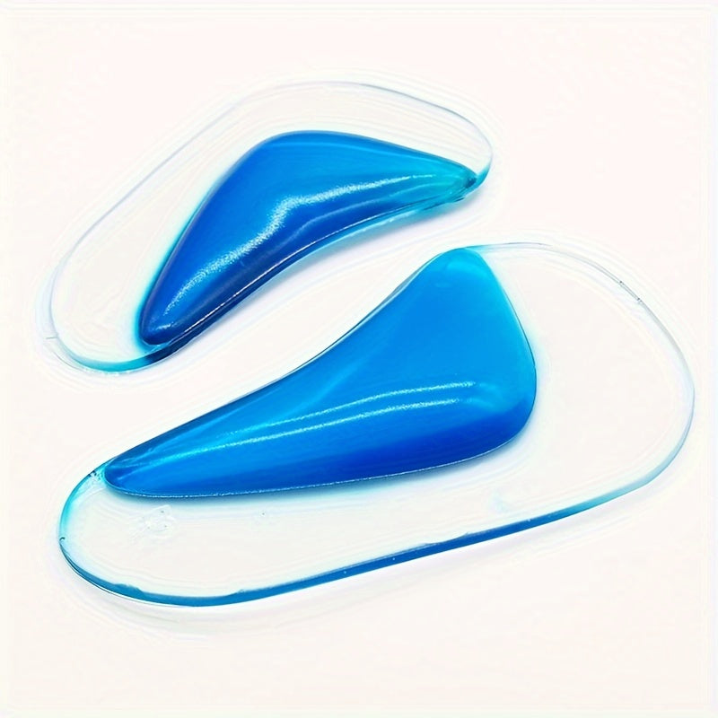 Silicone Arch Support Insoles Washable Reusable for Shoes and Boots