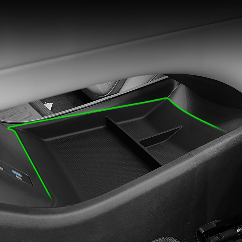Center Console Storage Organizer Durable Plastic Car Interior Tray for Hyundai Han 2025