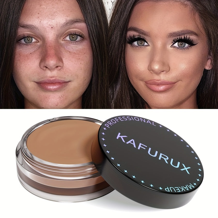 Base líquida para mujer, corrector, a prueba de agua, resistente al sudor, cobertura duradera