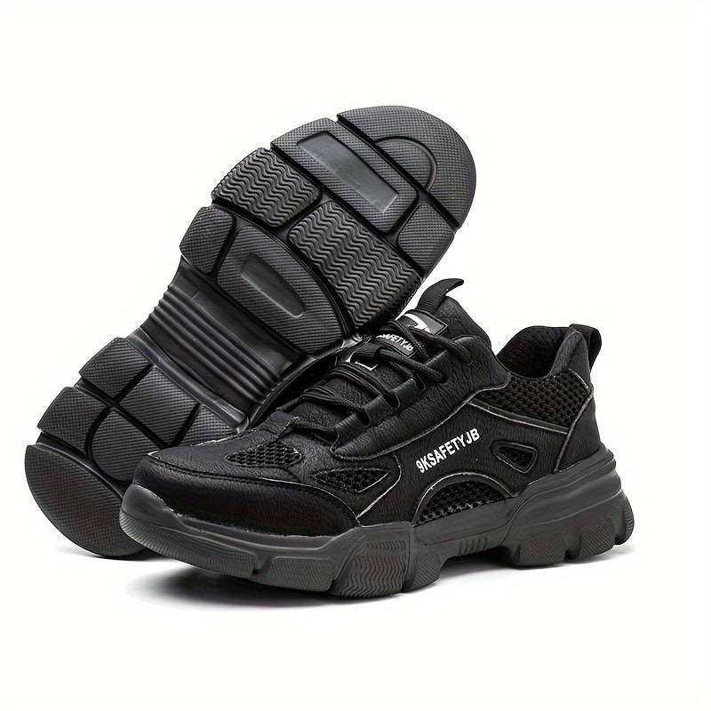 Safety Sneakers Steel Toe Non-Slip Breathable Lightweight for Outdoor Work