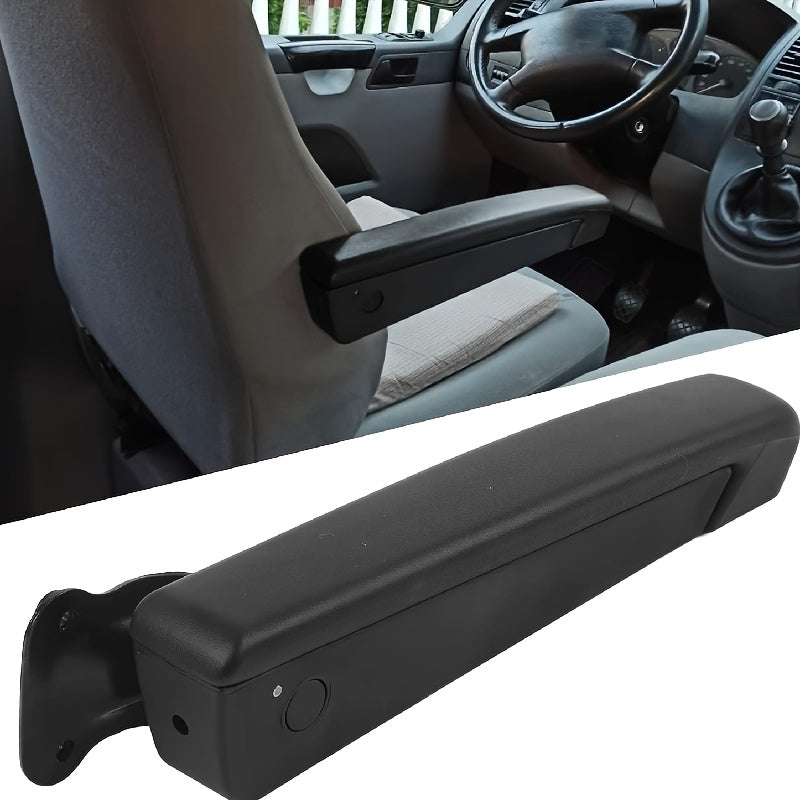 Universal Black Adjustable Car Seat Armrests Pair for Cars and Trucks