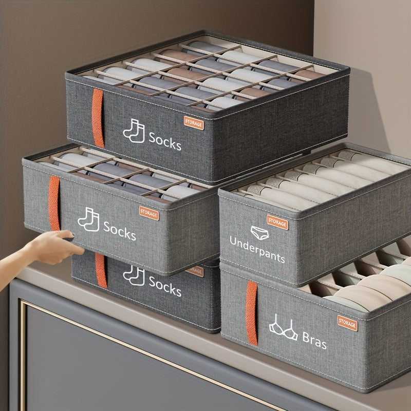 Organizador de almacenamiento debajo de la cama con tela Oxford plegable y tablero duro