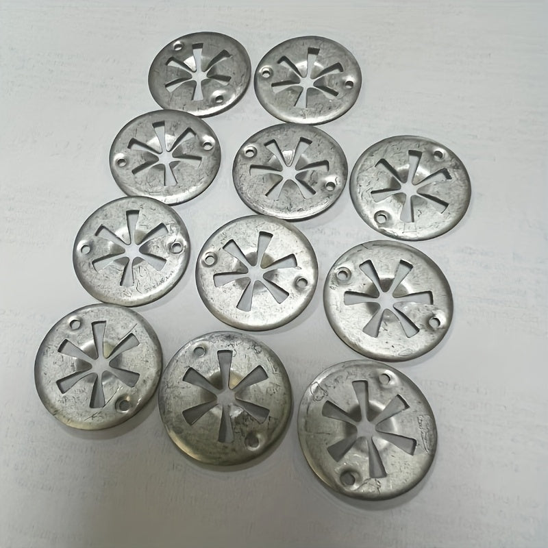 10Pcs Durable Iron Hood Insulation Cover Clips Automotive Under Engine Fasteners