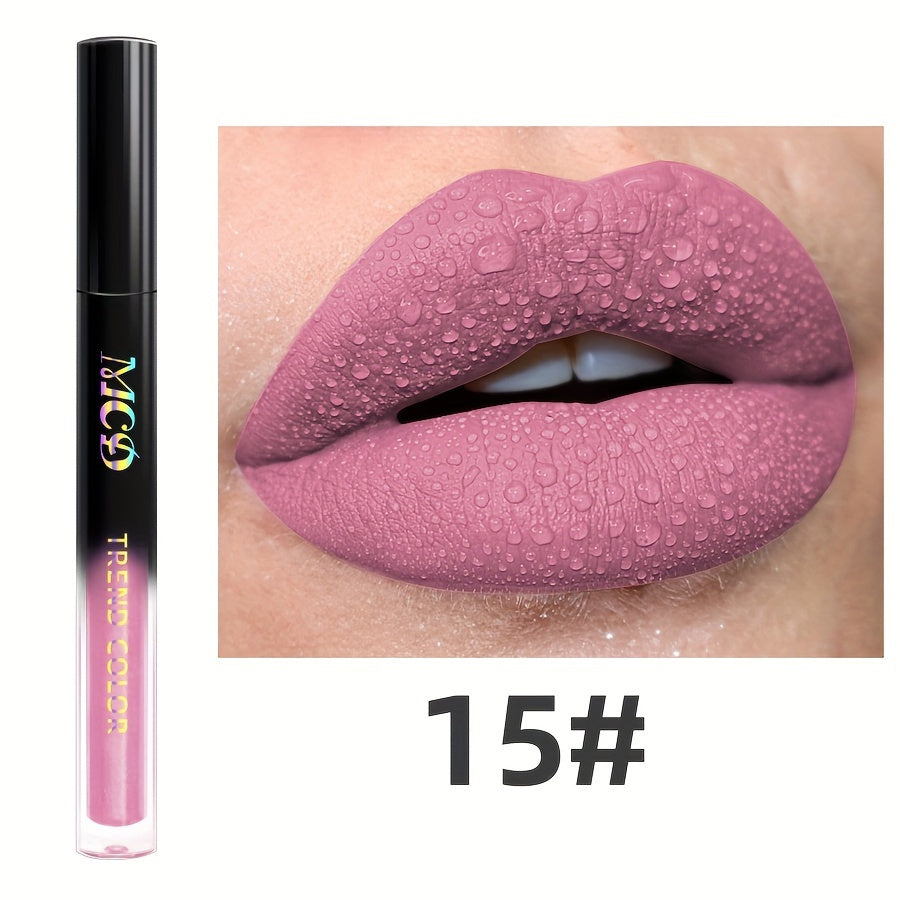 Women Long Lasting Waterproof Lip Gloss Lip Oil Lipstick Moisturizing