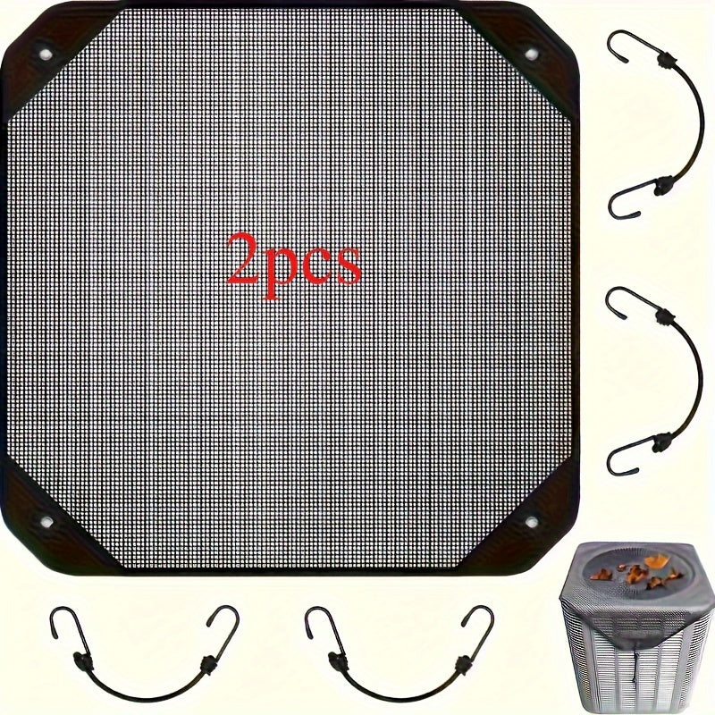 Outdoor Air Conditioner Cover Waterproof Windproof Dustproof Breathable PVC Mesh