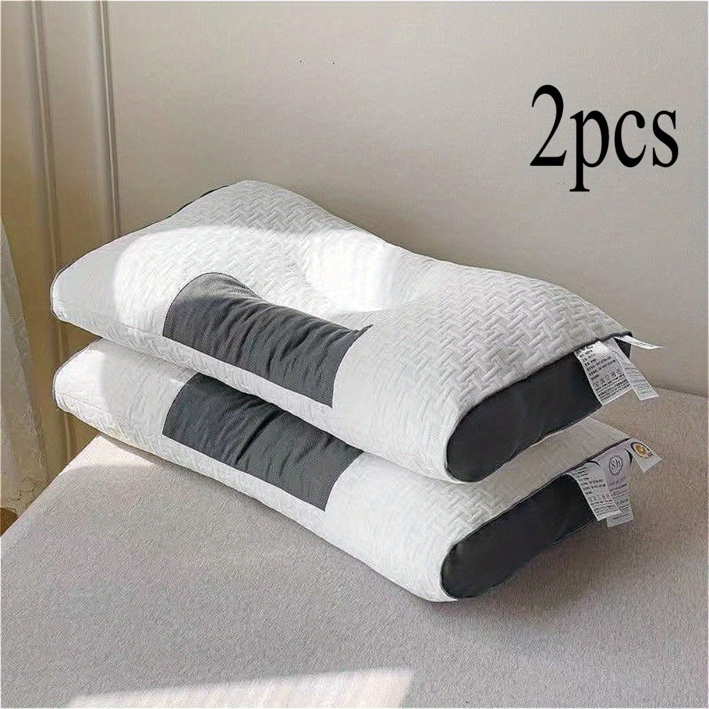 Yelka bo‘lagi uchun o‘rta qattiqlikdagi yostiq to‘plami, yon va orqa uxlovchilar uchun, barcha mavsumlar uchun xotira ko‘piri yoki polyester tolasi