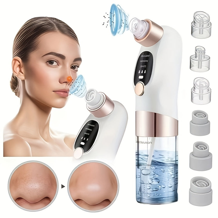 Erkaklar va ayollar uchun 3 tortish darajasi va 6 ta prob bilan qora nuqta olib tashlash uchun vakuum