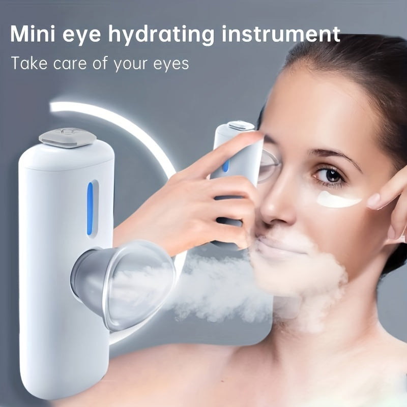 Portable Nano Facial Mist Sprayer for Skin Hydration and Eye Fatigue Relief