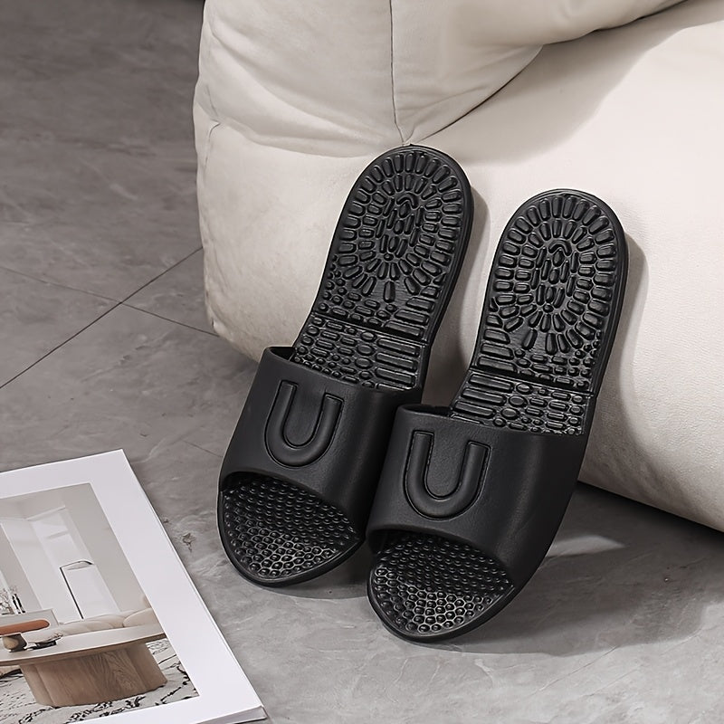 Uniseks EVA yig‘iladigan, sirpanmaydigan hammam shippaklari sayohat uchun ichki tekis poyabzal