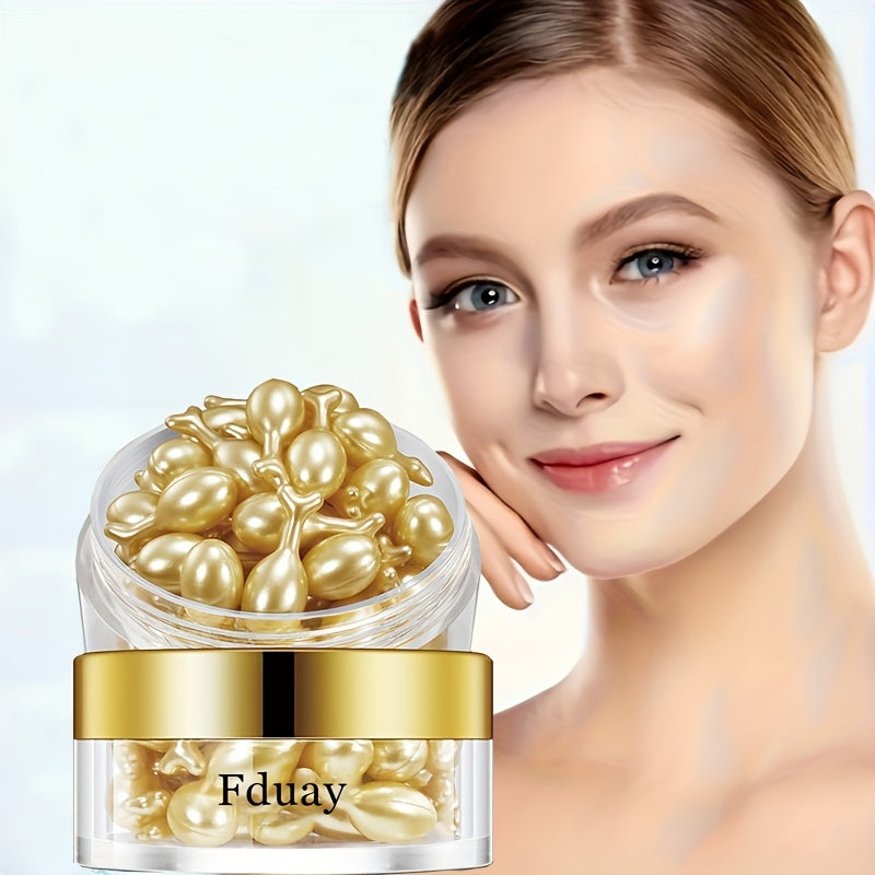 30 dona Hyaluronic Acid Serum Kapsulalari yuz va bo‘yinga namlantiruvchi, yorqinlashtiruvchi, sayohat uchun qulay