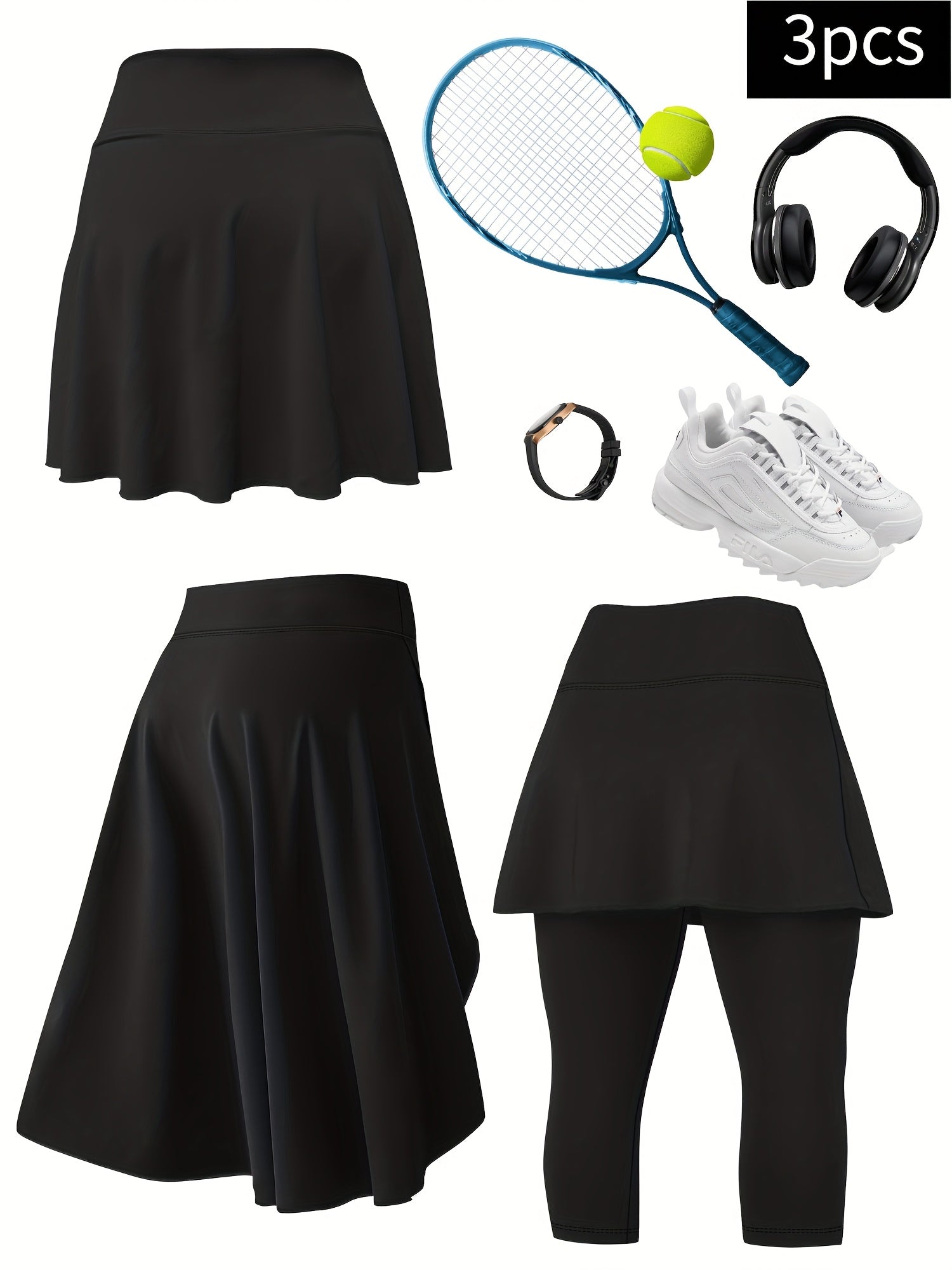 Pack de 3 pantalones de yoga para mujer con cintura alta, bolsillos, primavera y verano, pantalones deportivos