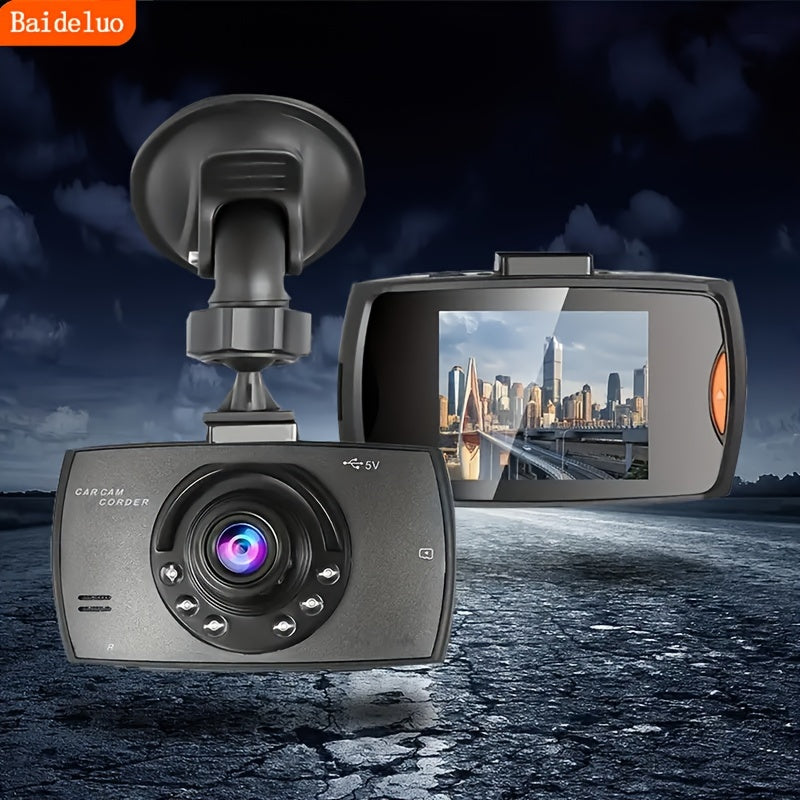 Front-Facing Dash Cam 1080P Infrared Night Vision Wide-Angle Screen