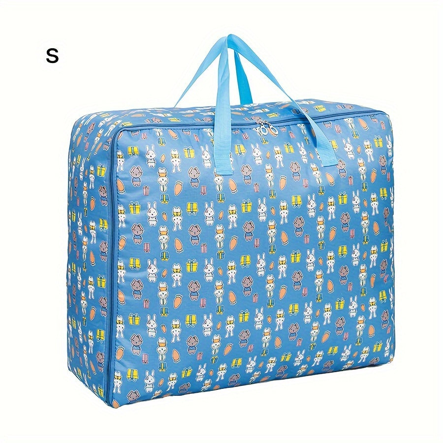 Large Capacity Waterproof Oxford Cloth Storage Bag for Clothes Bedding Toys Household Organization