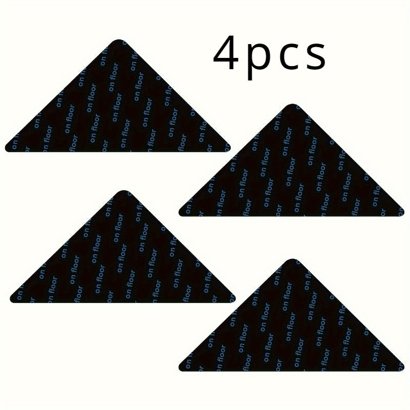 Non-Slip Reusable Rug Gripper Pads with Dual-Sided Adhesive for Hardwood and Tile Floors
