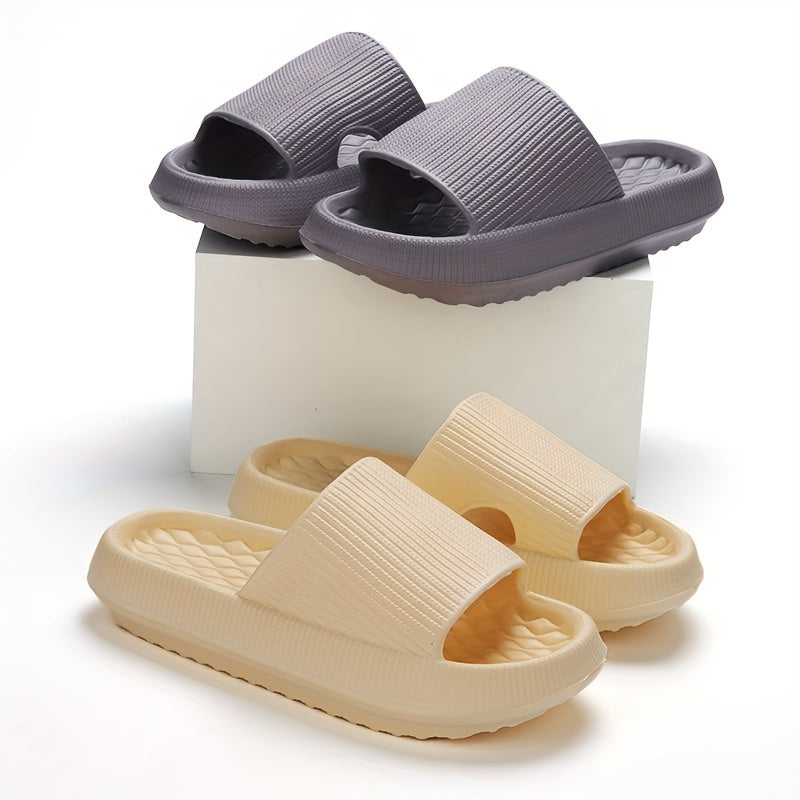 Women's Summer EVA Slides Non-Slip Quilted Comfort Indoor Slippers
