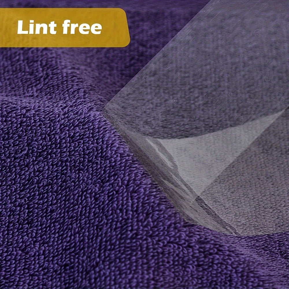 100% paxtadan yasalgan 6 ta to'plam yuz sochiqlar, turli naqshlar bilan, tana va yuz uchun mukammal, mehmonxona, sayohat va har kuni foydalanish uchun ajoyib. Har bir sochiq to'qilgan va 360 GSM og'irlikka ega, o'lchami 33.02x33.02 sm.