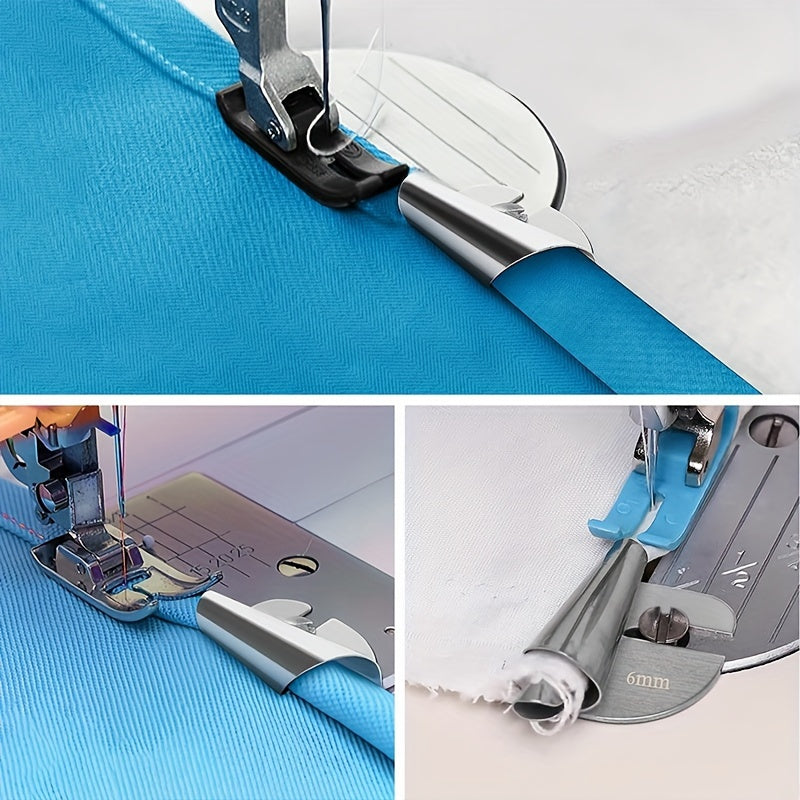 Spiral Edge Curling Machine for Sewing Machines Gray Sewing Machine Accessory