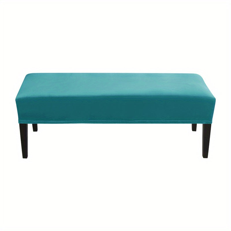 Washable Removable Stretch Bench Cover for Spills and Stains Protection