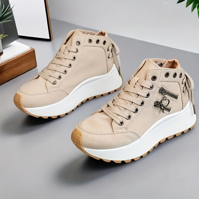 Women's Casual Sneakers Breathable Thick-Sole Comfort All-Season