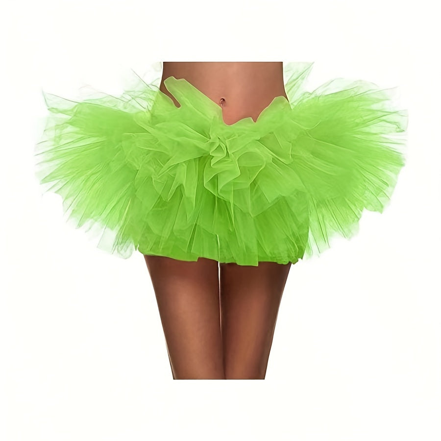 Girls Tutu Skirt 5-Layer Ballet Dance Skirt for Parties and Performances