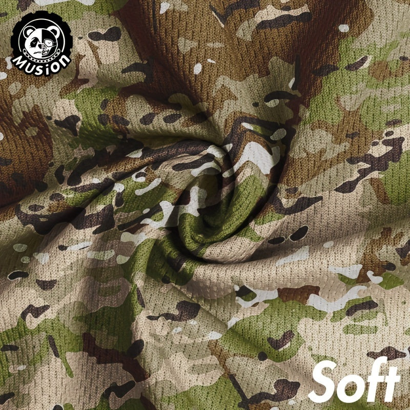 Взрослая камуфляжная поликоттонная маска для лица для езды на велосипеде и верховой езды