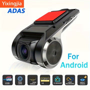 Android Avtomobil Dash Kamarasi 720p HD Video Yo'lovchi tomon uchun, displeysiz, USB bilan quvvatlanadi