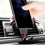 Universal Car Phone Mount Gravity Air Vent Clip Adjustable Smartphone Holder