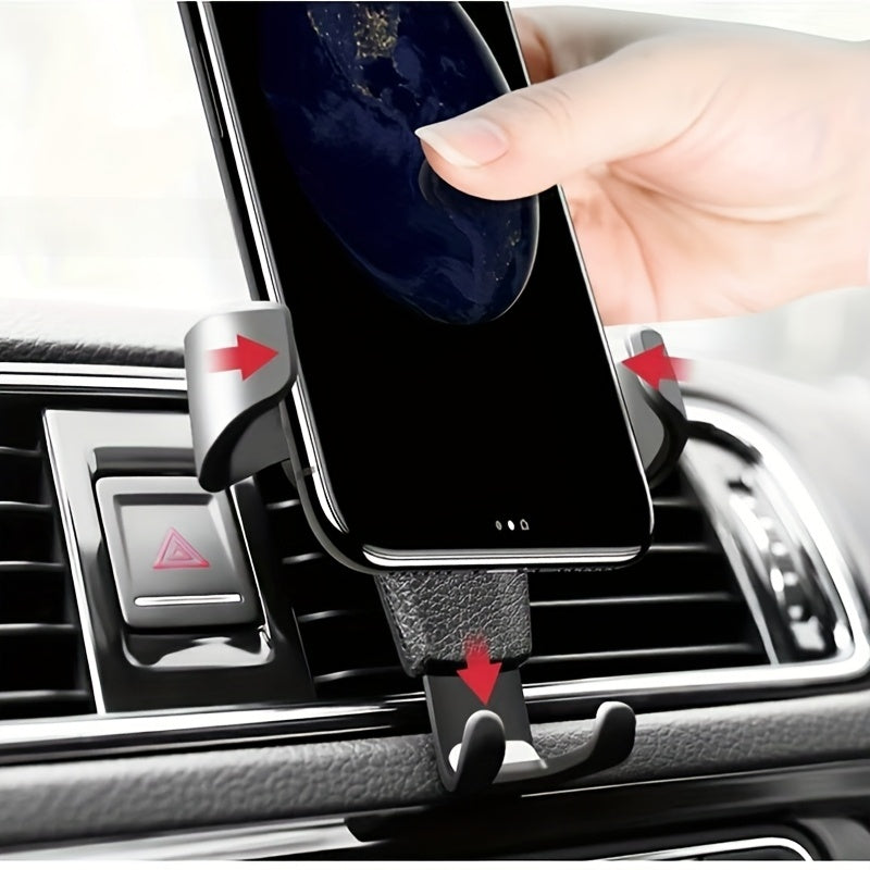 Universal Car Phone Mount Gravity Air Vent Clip Adjustable Smartphone Holder