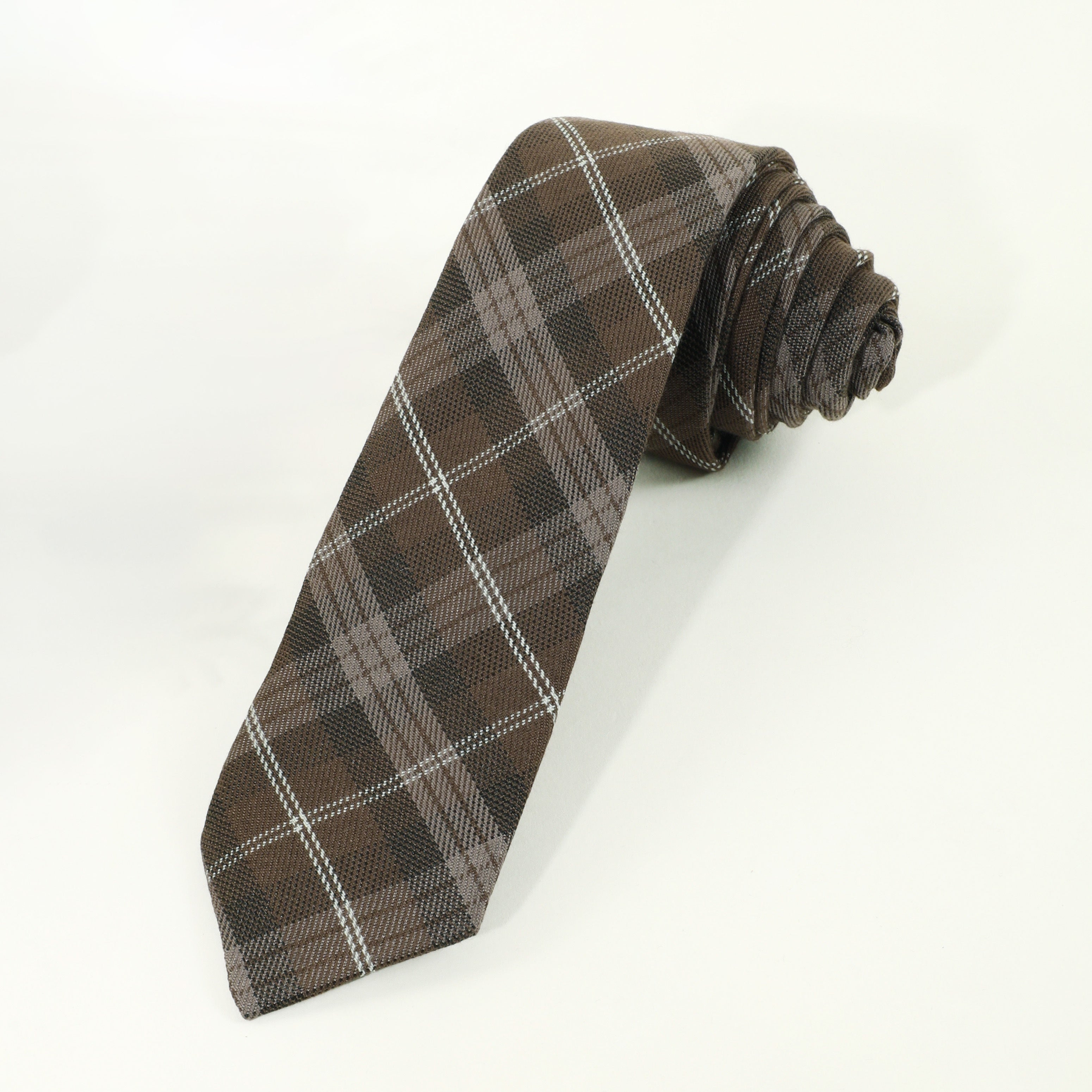Men's Striped Polyester Tie for Business and Casual Wear