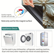 Magnetic Yellow Butterfly Carved Kitchen Dishwasher Refrigerator Door Cover Mat