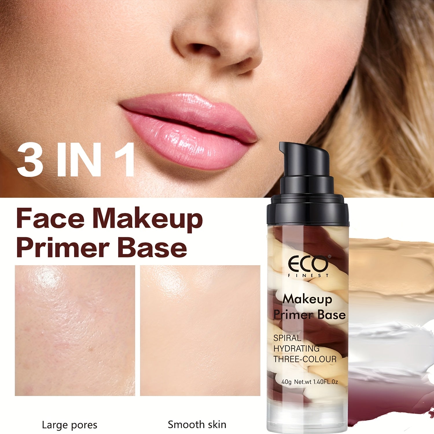 Women’s Moisturizing Makeup Primer for Evens Skin Tone Blemish Concealer