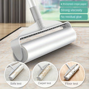 Telescopic Pet Hair Remover for Carpets and Sofas with Long Handle