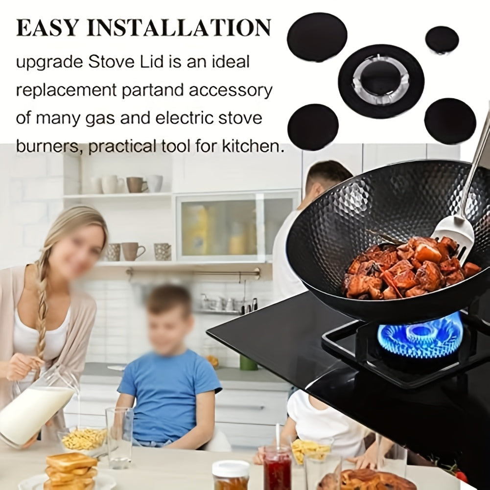 Набор диффузоров пламени для газовой плиты, 5 размеров 130/100/75/75/55 диаметр, 10 штук, чугун, алюминий