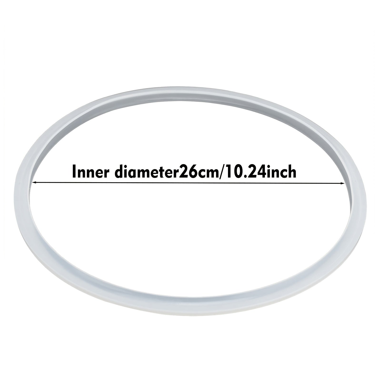 Silicone Seal Ring for Electric Pressure Cooker Replacement Durable Kitchen Accessory
