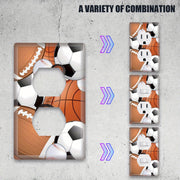 Light Switch Cover for Home Decor and Kitchen, Easy to Install, No Battery Needed