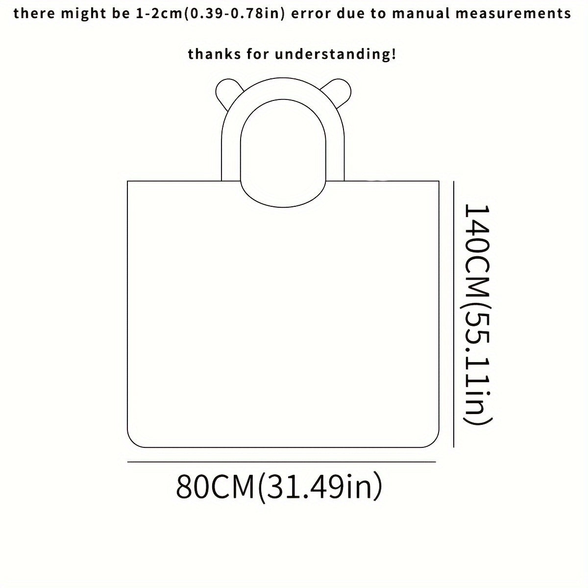 Soft Bamboo Hooded Bath Towel for Toddlers and Young Children Absorbent and Cozy