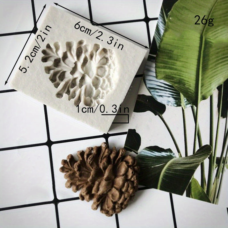 Forest Silicone Mold for Candies, Fondants, and Biscuits with Squirrel and Mushroom Shapes